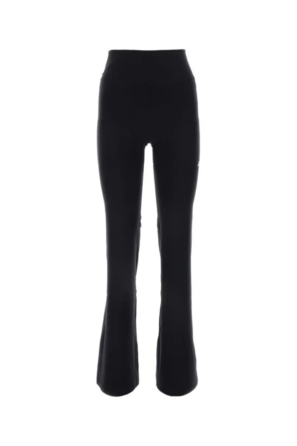BALENCIAGA | Black stretch nylon joggers