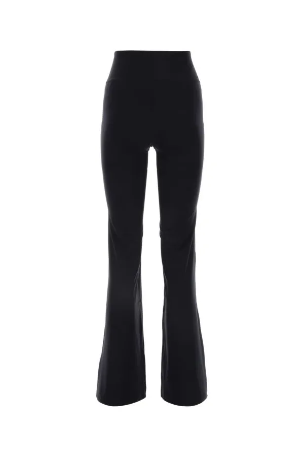 BALENCIAGA | Black stretch nylon joggers