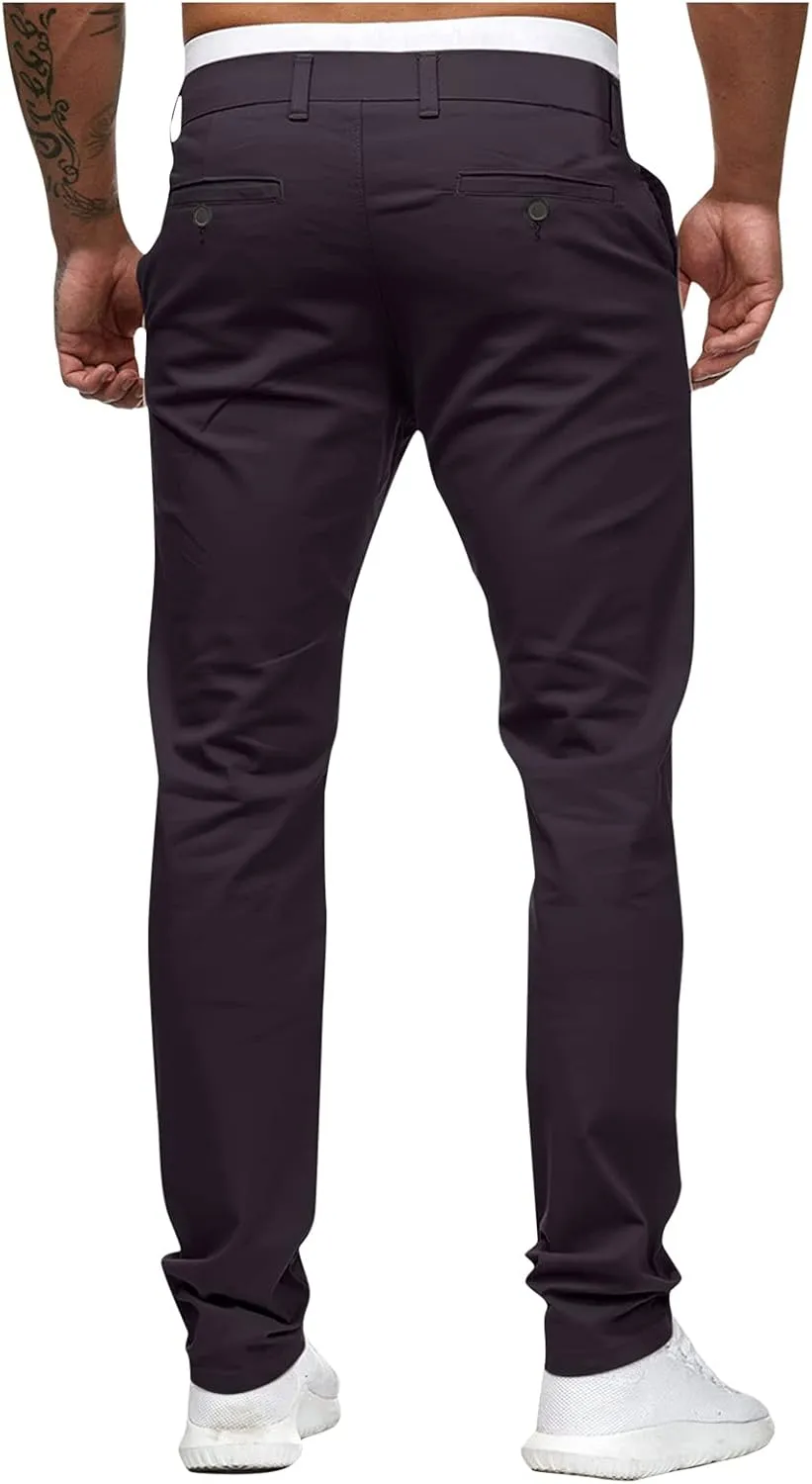 Cargo Sweatpants for Men Mens Lounge Pants Pant 2023 Men's Heavyweight Cargo Fleece Sweatpants Stretch Elastic Waist