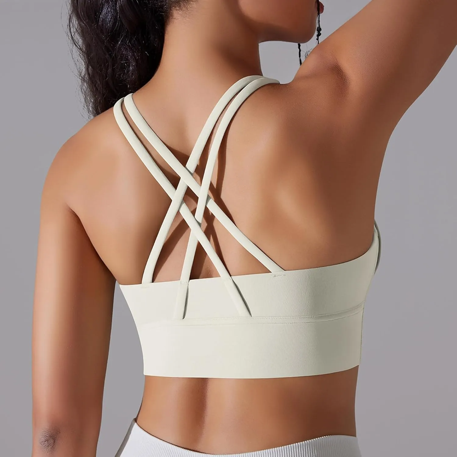 HGps8w Workout Tank Tops for Women Quick Dry Sleeveless Cropped Shirts Sexy Basic Yoga Bra Tanks with Built in Shelf Bra