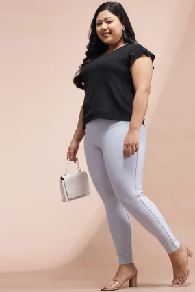 Ice Blue Tummy Tucker Jeggings