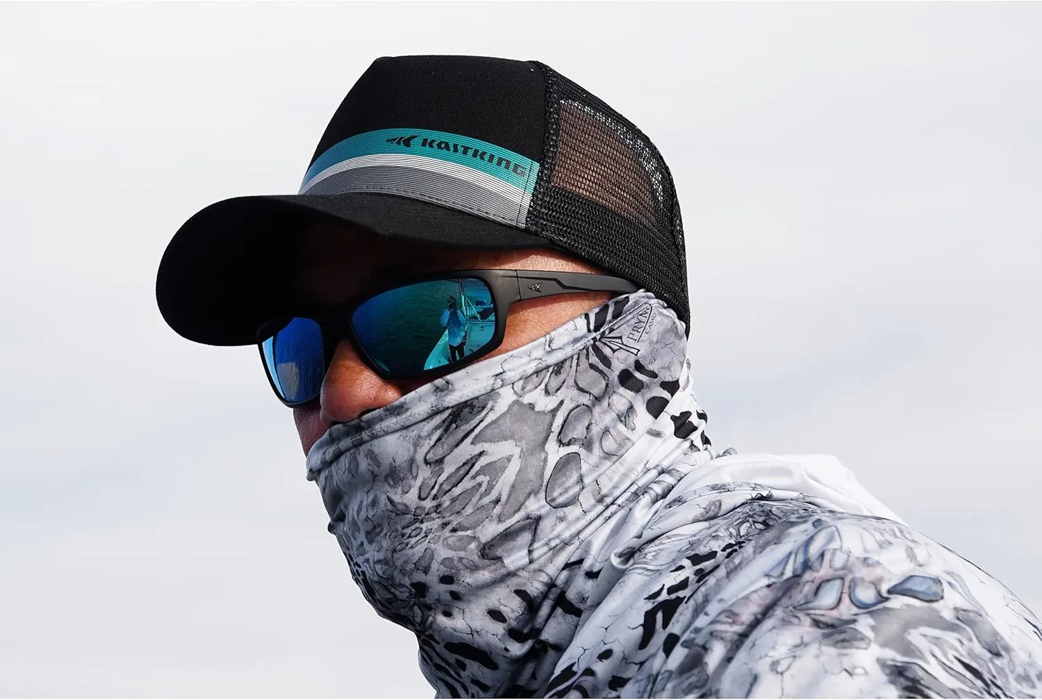 KastKing UPF 50 Fishing Hoodie Shirt for Men and Women, Long Sleeve Fishing Hiking Shirt, Breathable Moisture Wicking