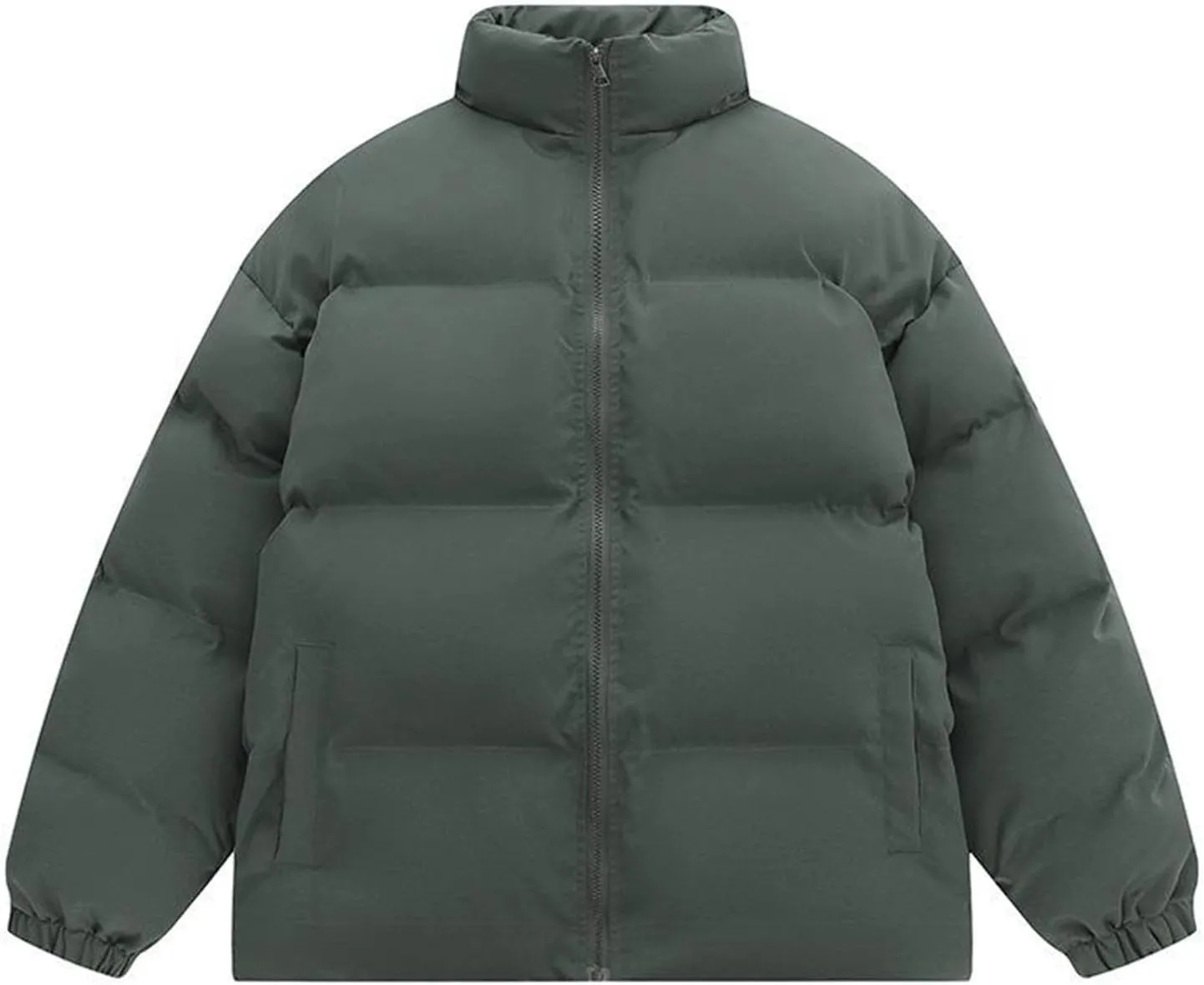 Men's Oversized Puffer Jackets Winter Warm Windproof Down Coat Parka Insulated Thermal Jacket 2024 Fashion Outerwear