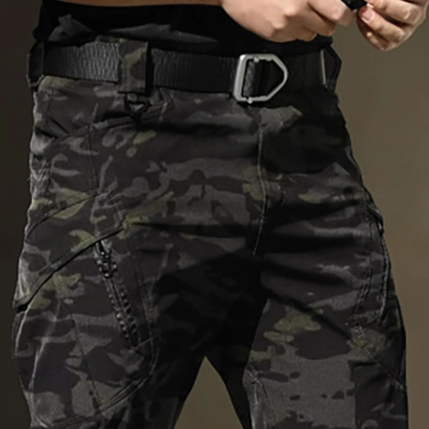 Mens Resort Wear 2025 Camo Cargo Pants Y2k Men Baggy Camouflage Pants Oversized Joggers Trousers Sweatpants with Pockets