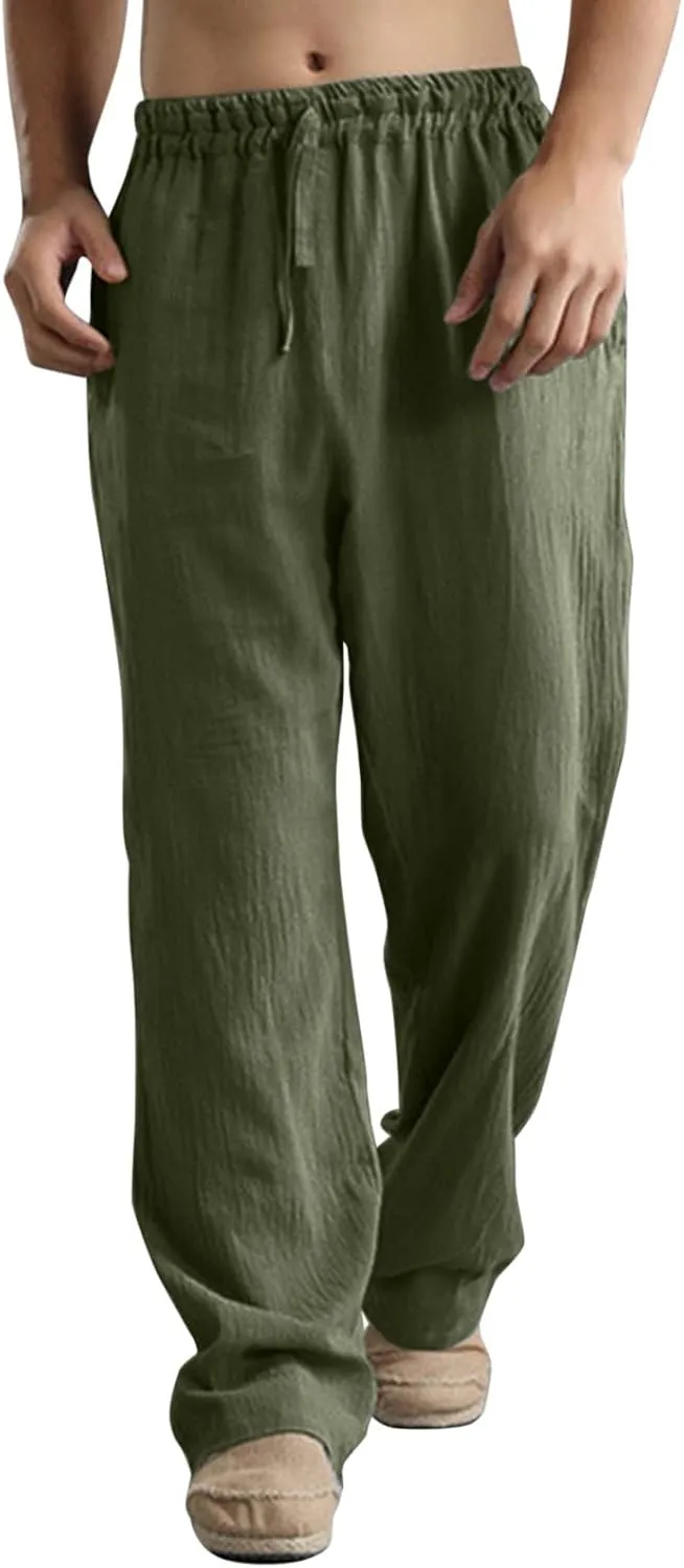 Mens Workout Cargo Sweatpants Pants Cargo Pants for Men Stretch Men's Regular Fleece Pants Winter Big and Tall Casual