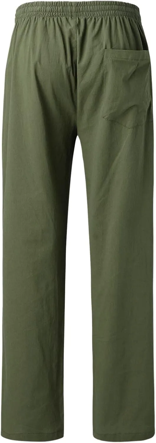 Mens Workout Cargo Sweatpants Pants Cargo Pants for Men Stretch Men's Regular Fleece Pants Winter Big and Tall Casual