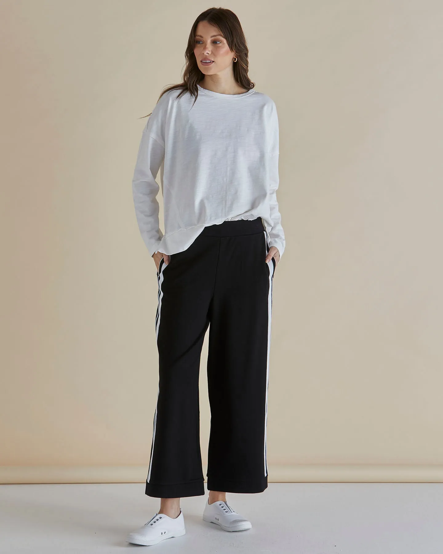 Tre's Bien Ponte Jogger - Black