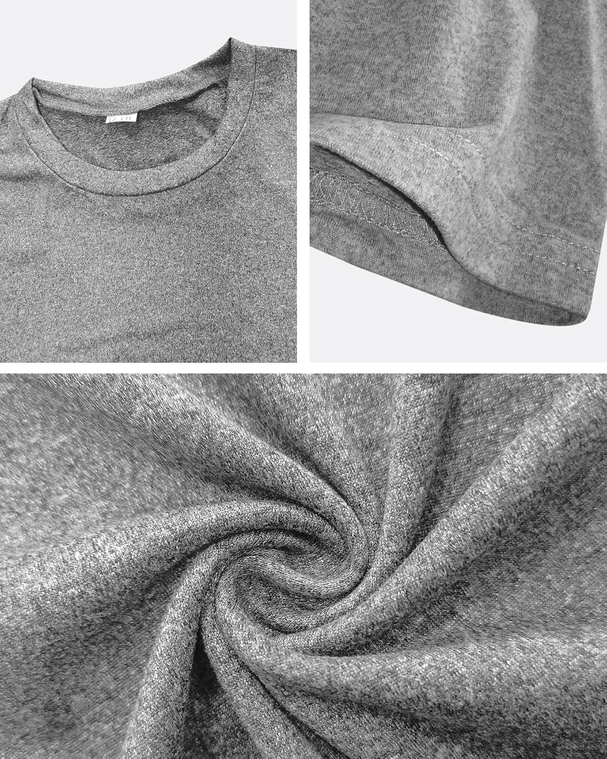 VOGRYE 5 Pack Boys Shirts Short Sleeve Shirts for Boys Cotton T-Shirts Kids Toddler Tshirts Tees Clothes Summer Tops