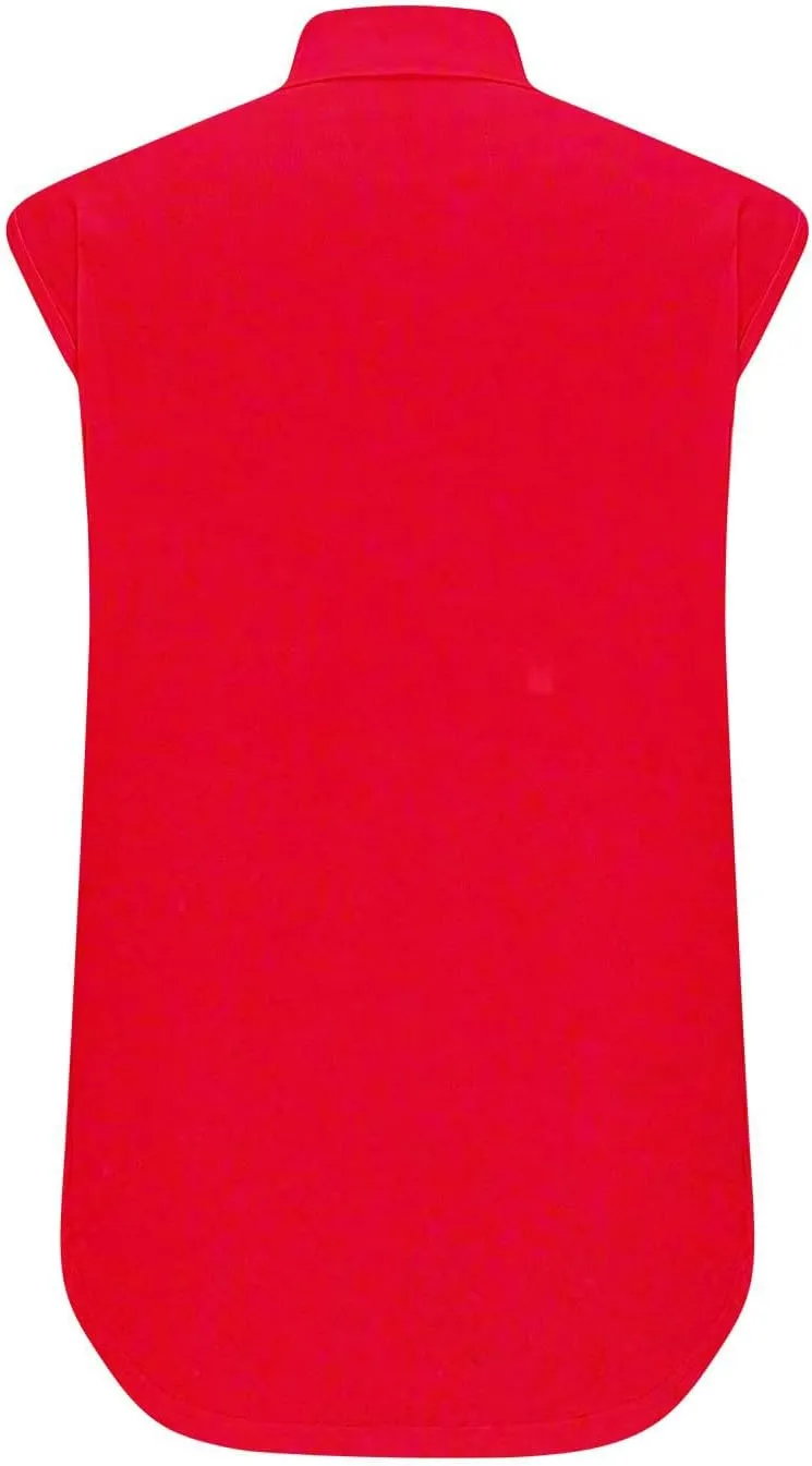 Women's Zip Up Tank Tops Sleeveless Golf Shirts Business Casual Tunics Top Mesh Athletic Workout Quick Dry Shirt